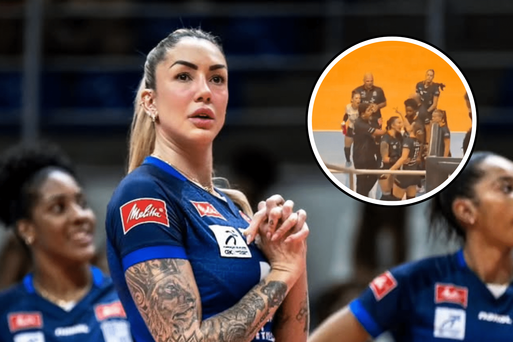 Briga de campeã olímpica e agressão contra Thaísa! Osasco e Minas fazem jogo caótico