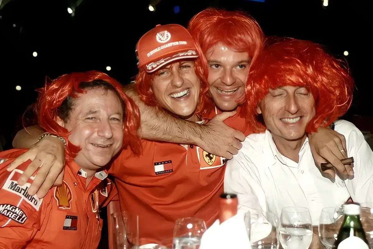 “Michael Schumacher e eu invadimos a festa da McLaren estando na Ferrari”