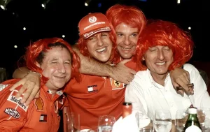 “Michael Schumacher e eu invadimos a festa da McLaren estando na Ferrari”