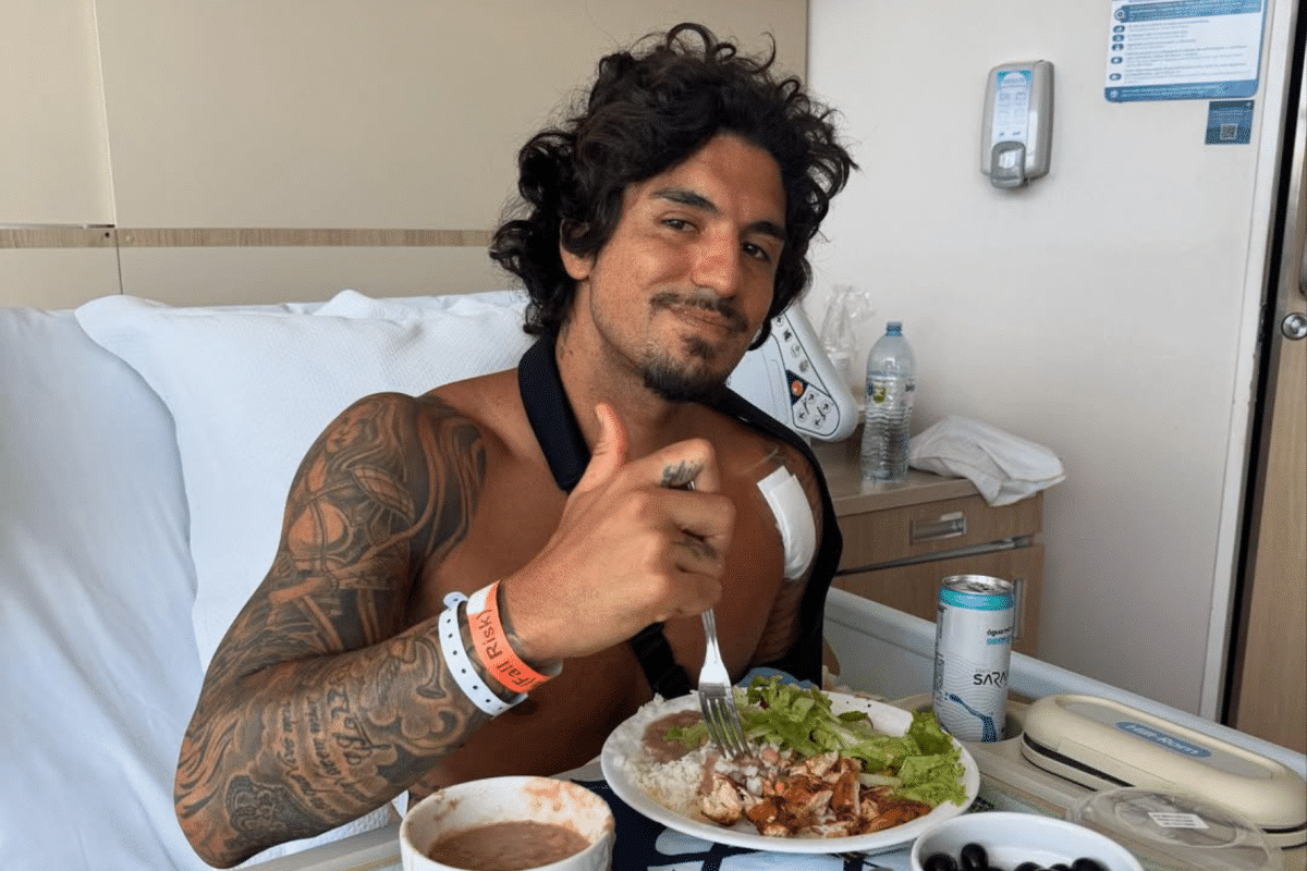 Gabriel Medina fala pela primeira vez após gravíssima lesão