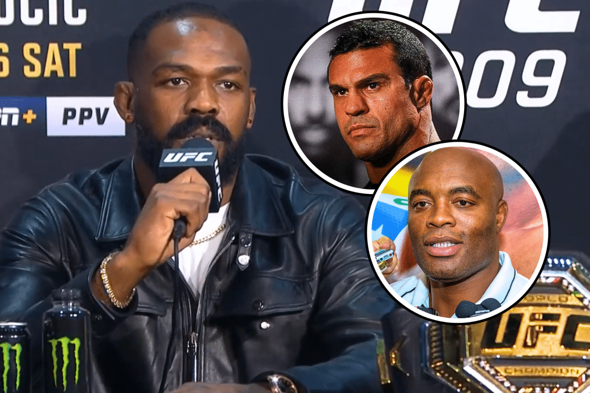 Nem Anderson Silva, nem Vitor Belfort! O brasileiro que era ídolo de Jon Jones no UFC