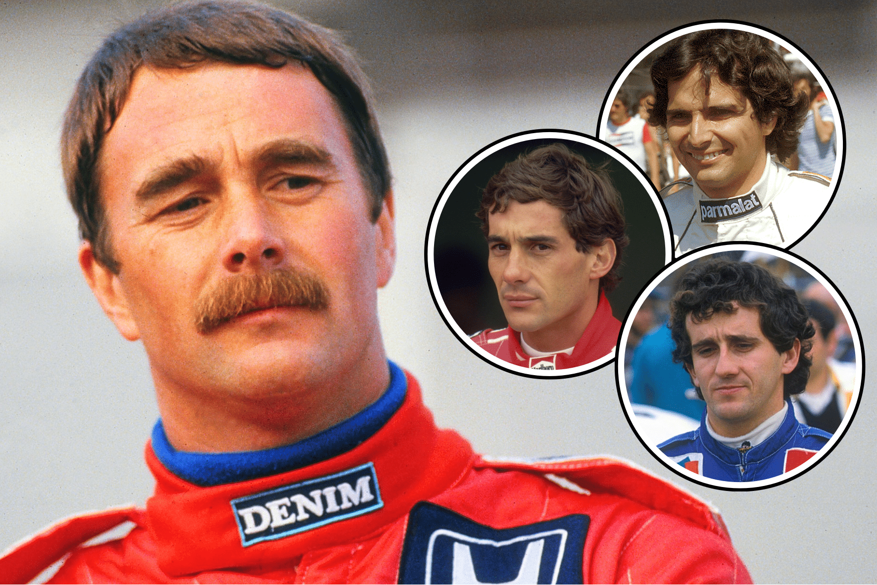 Nigel Mansell: “Senna, Prost e Piquet tinham uma característica em comum que poucos pilotos tinham”
