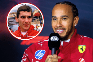 “Quando eu vejo Hamilton na Ferrari, vejo Ayrton Senna”