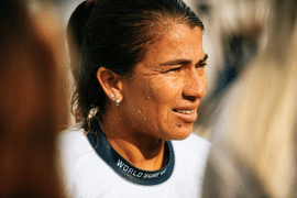 Brasileira reclama de notas em evento da WSL: “Esses juízes não vão me parar” Brasileira reclama de notas em evento da WSL: “Esses juízes não vão me parar”