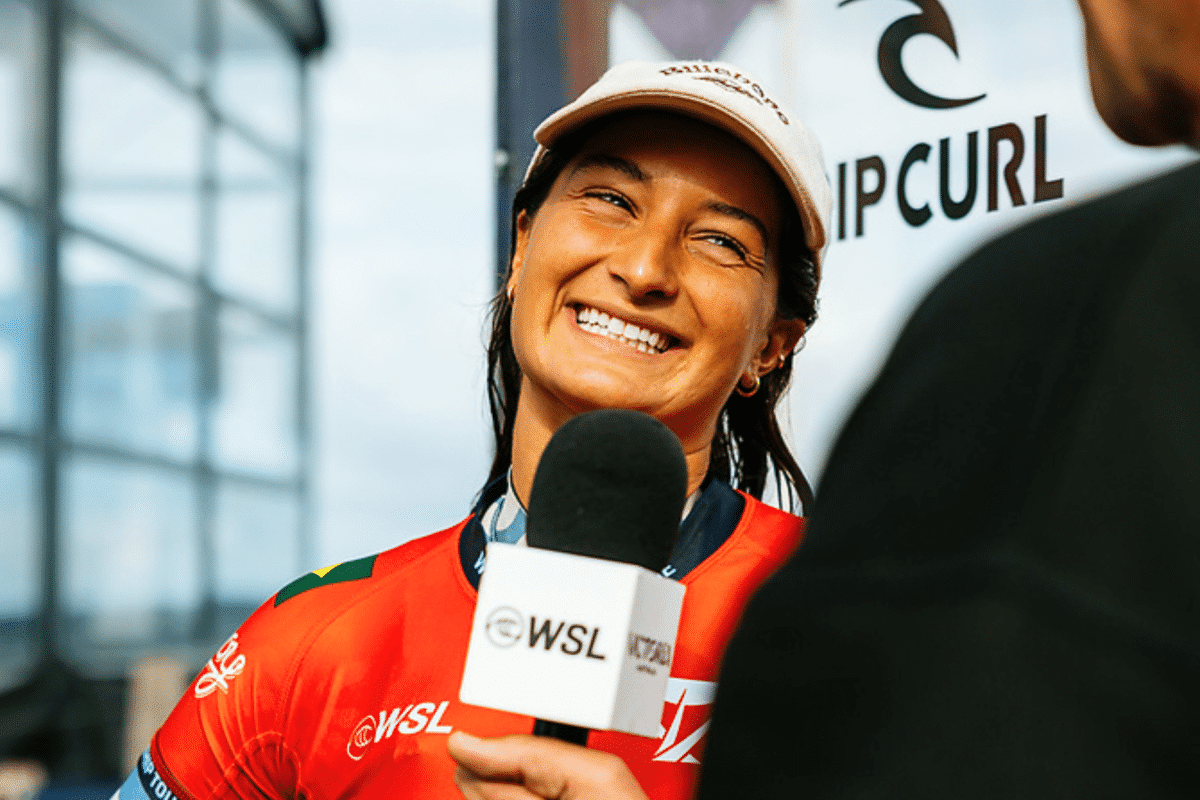 Luana Silva na final em Bells Beach! Veja o provável horário da decisão do evento