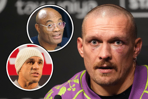 Nem Anderson Silva, nem Belfort! A lenda brasileira do UFC que Oleksandr Usyk desafiou no boxe