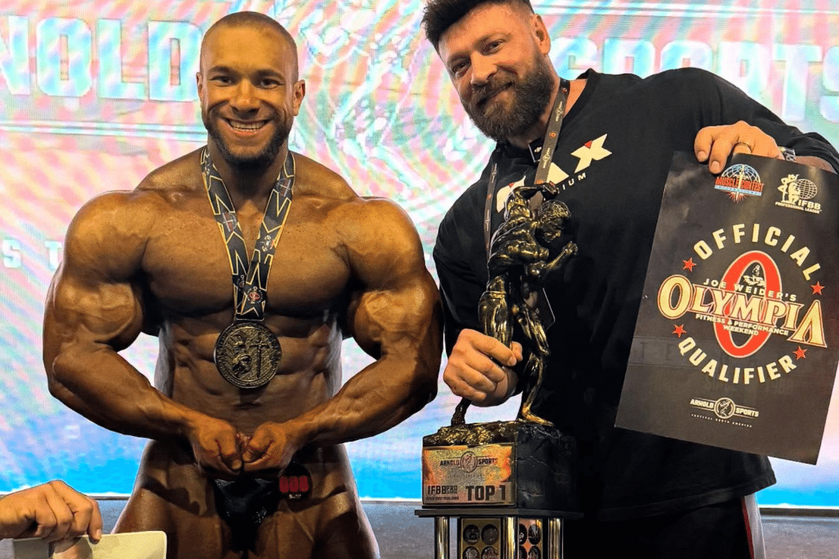 Vaga no Mr. Olympia garantida! Goodvito assombra brasileiros e é campeão do Arnold Brasil 2025