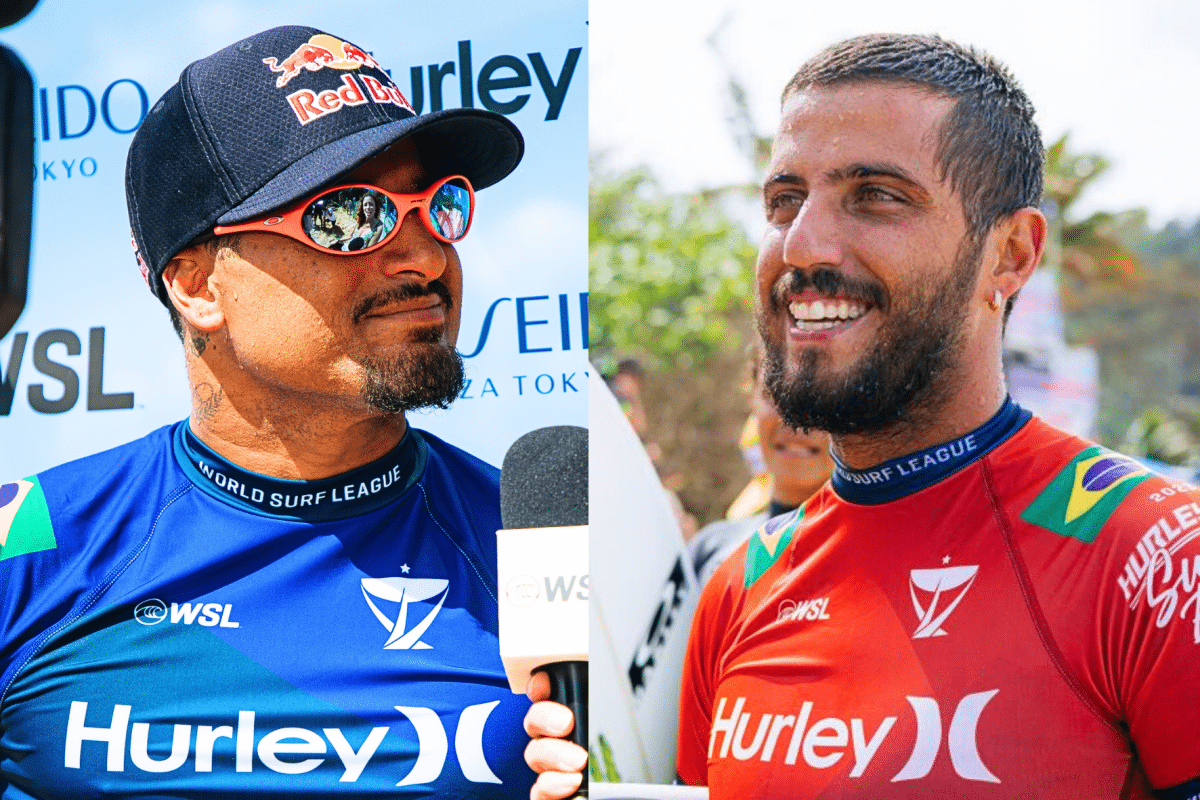 (Vídeo) Show de aéreos de Italo Ferreira e Filipe Toledo mostram favoritismo do Brasil em El Salvador