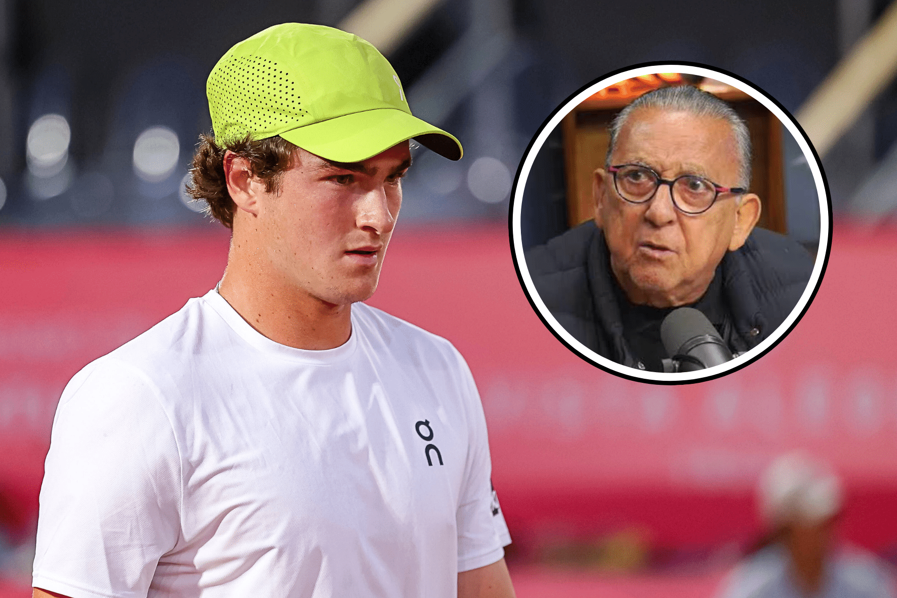 Após terceira derrota seguida, João Fonseca recebe conselho de Galvão Bueno