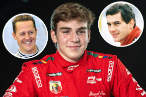 Senna e Schumacher na cabeça, sonho de Fórmula 1: a promessa de 17 anos da F4