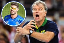 Bruninho sobre Bernardinho: “Tivemos embates na Seleção e todos ficaram contra ele”