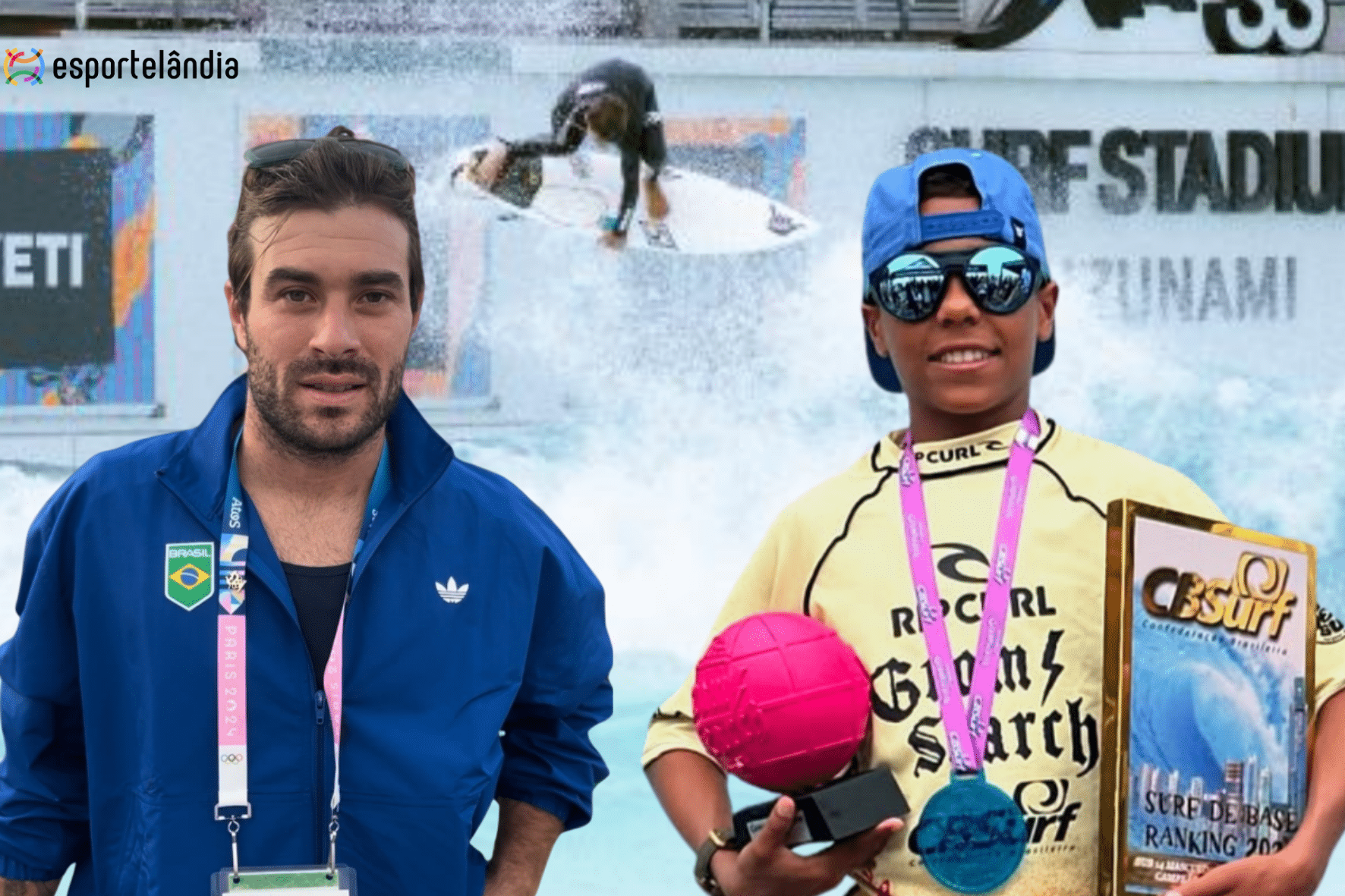 Medalhista olímpico no skate e Arthur Vilar vão participar de evento de surf no Japão
