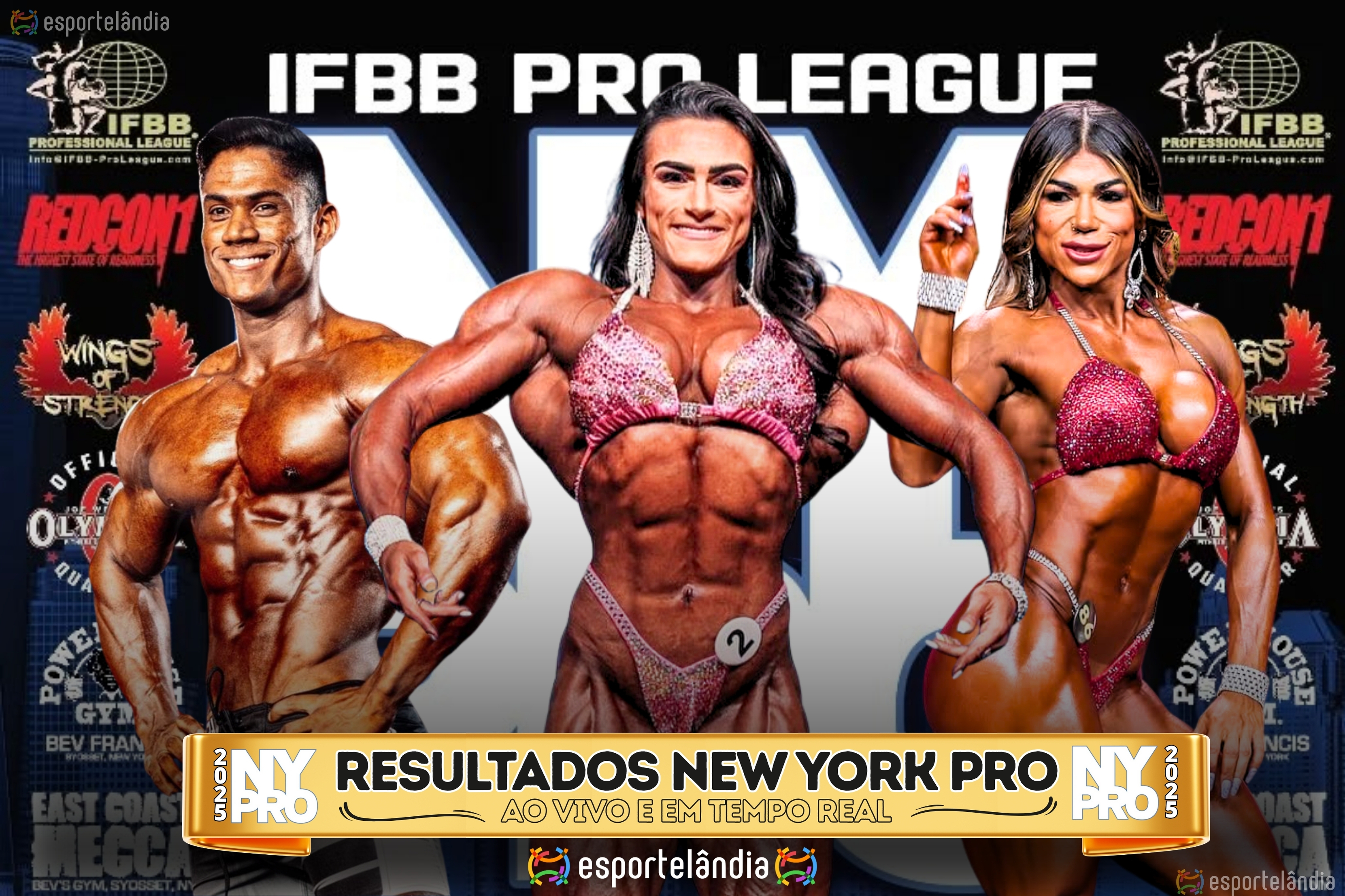 Resultados do New York Pro 2025 ao vivo e em tempo real