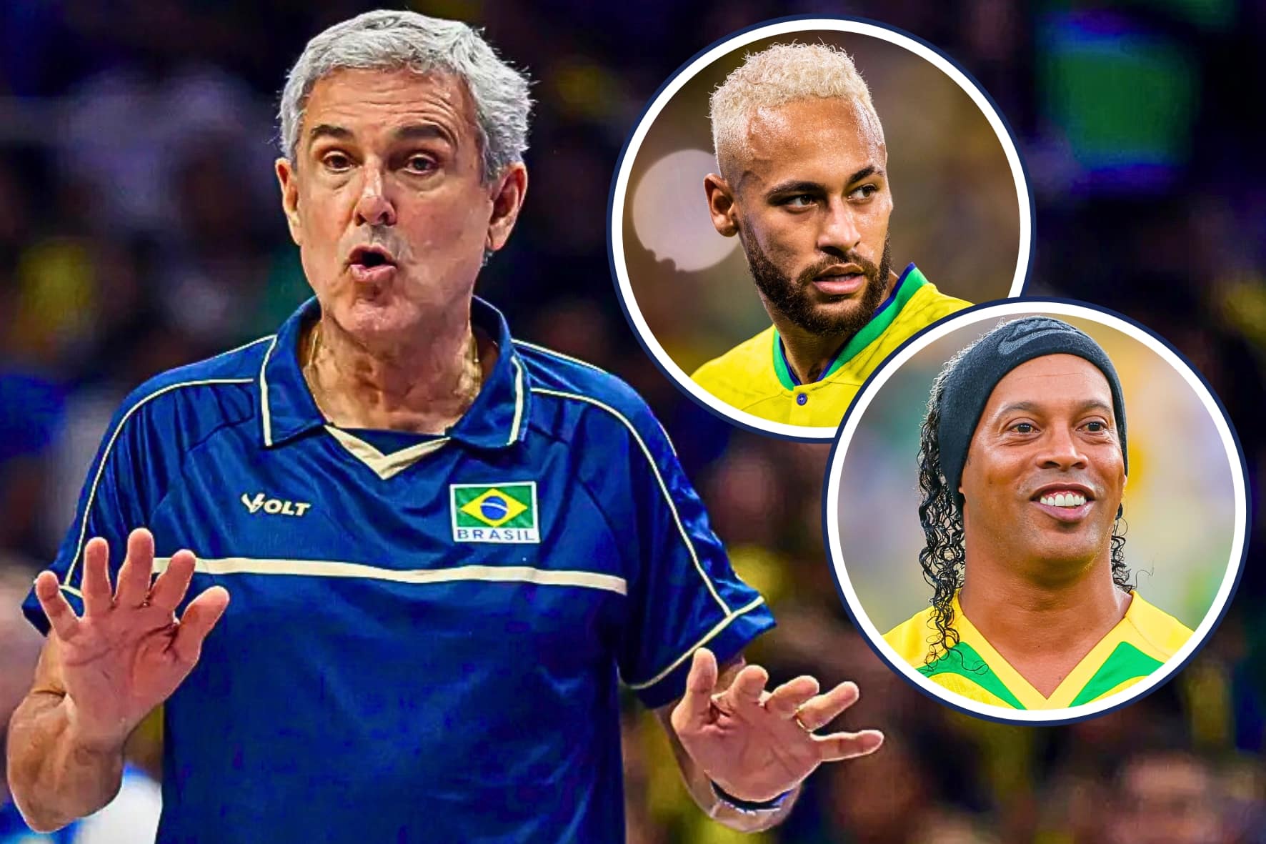 Zé Roberto treinou bicampeã olímpica que parecia Neymar e Ronaldinho juntos