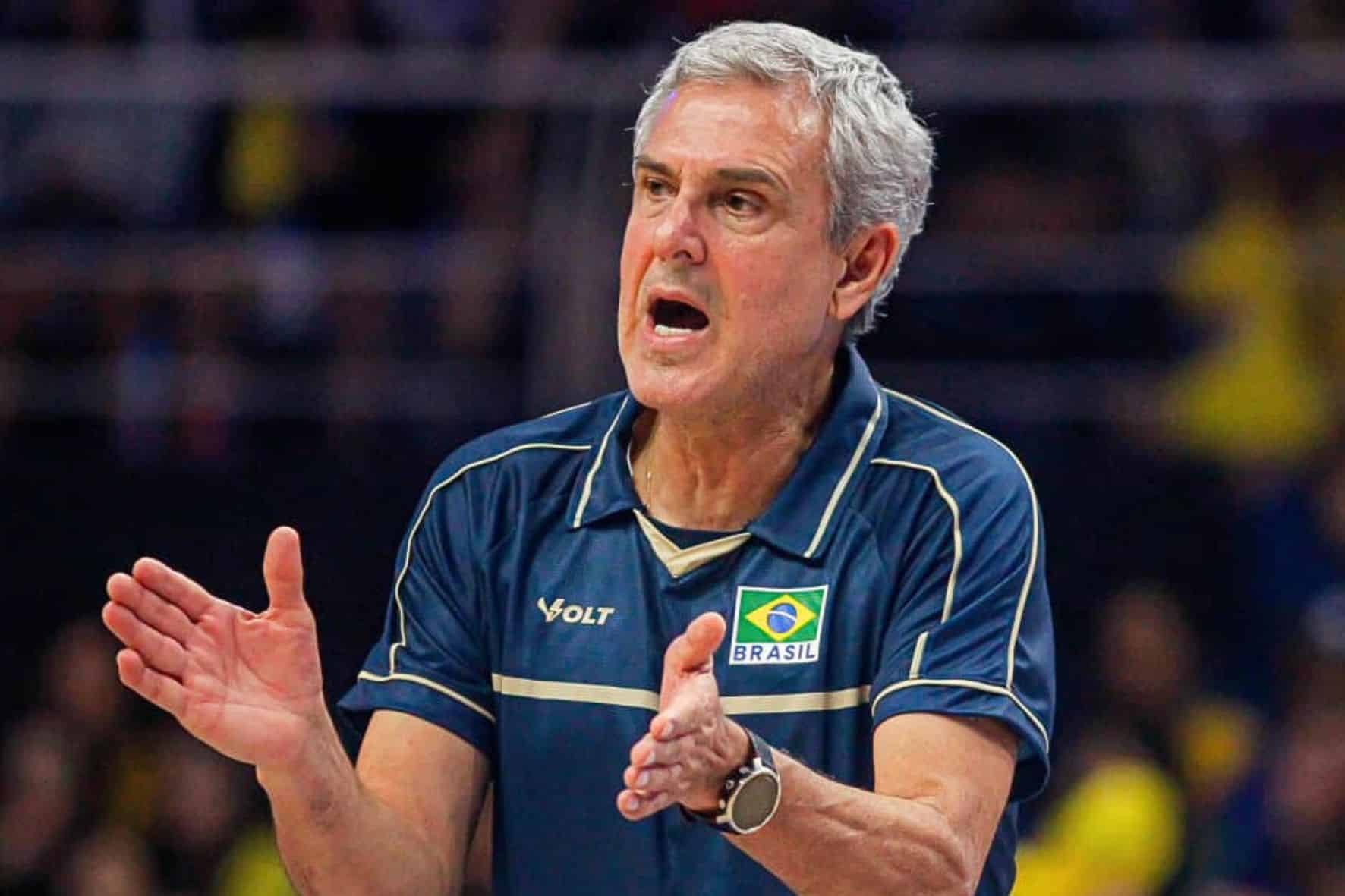Alívio para Zé Roberto! Técnico recebe ótima notícia para a terceira semana da VNL