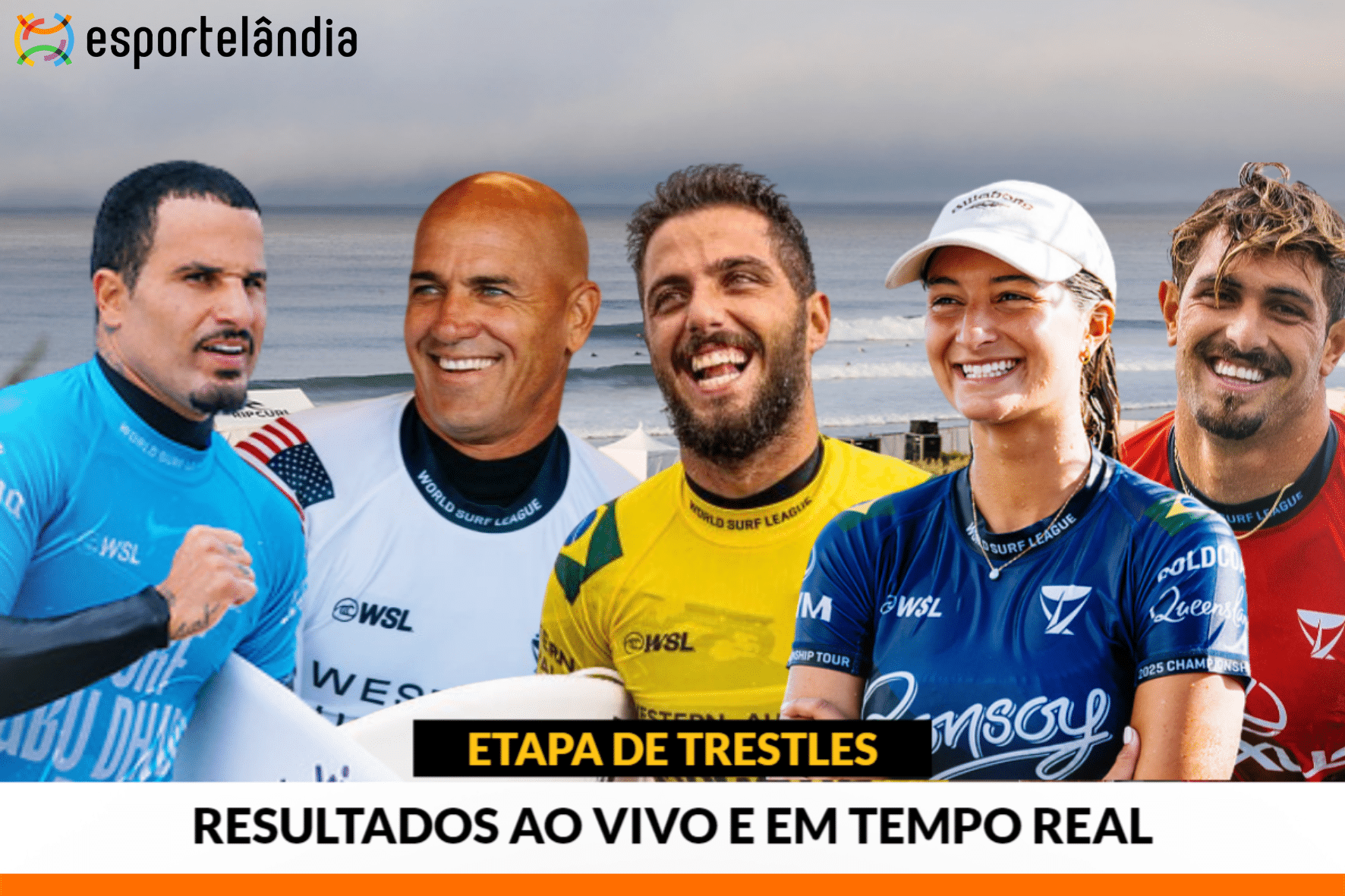 Etapa de Trestles da WSL – resultados ao vivo e em tempo real