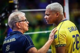 Não foi Darlan! O principal pontuador da Seleção Brasileira de Bernardinho na VNL