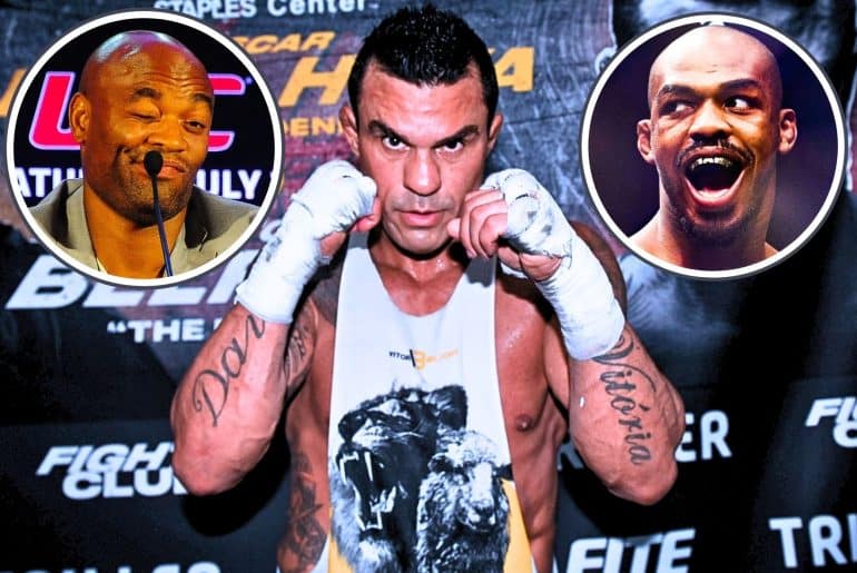 Anderson Silva: “Belfort não quis quebrar o braço do Jon Jones no UFC”; Vitor explica decisão