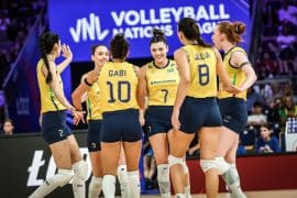 Brasil é vice-campeão da VNL e torcida aponta culpada: “Decepção total” Brasil é vice-campeão da VNL e torcida aponta culpada: “Decepção total”