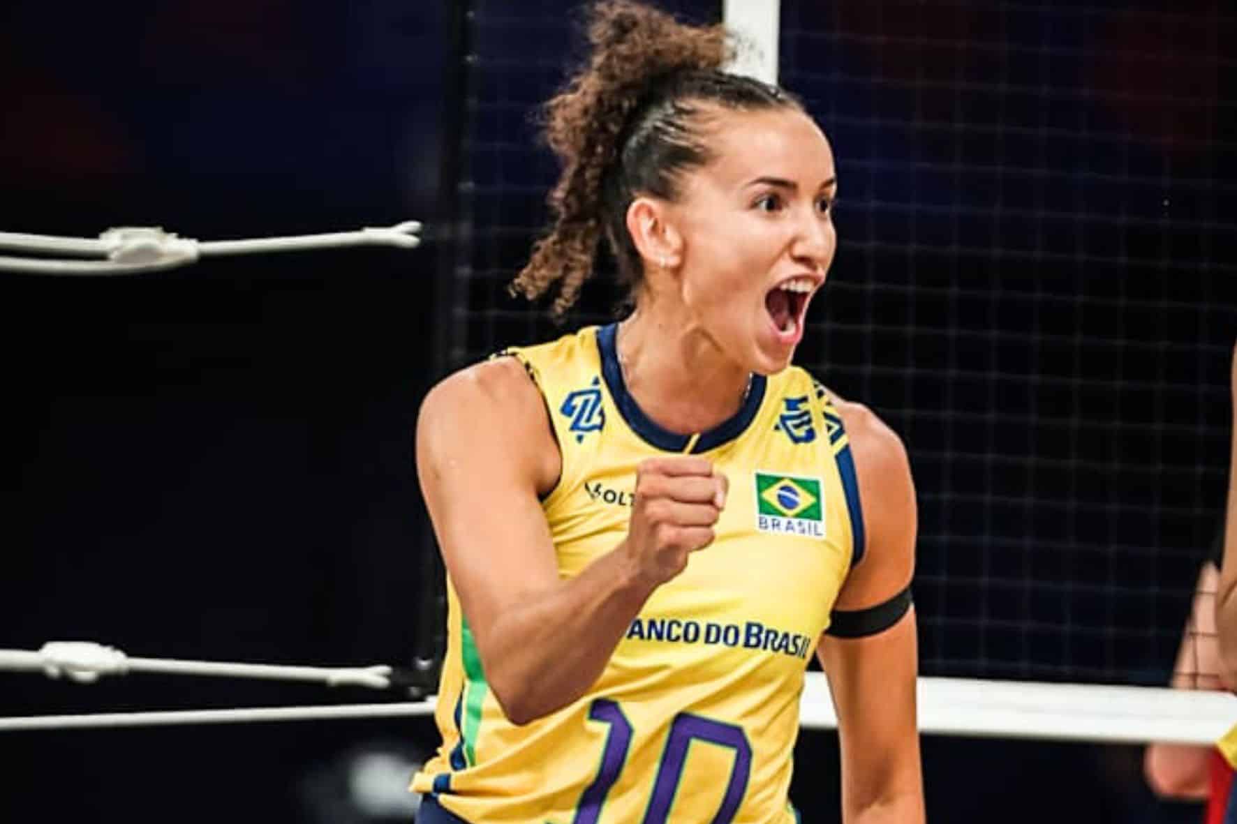 Brasil se vinga do Japão, garante vaga na final da VNL e Gabi Guimarães faz aviso para a Itália