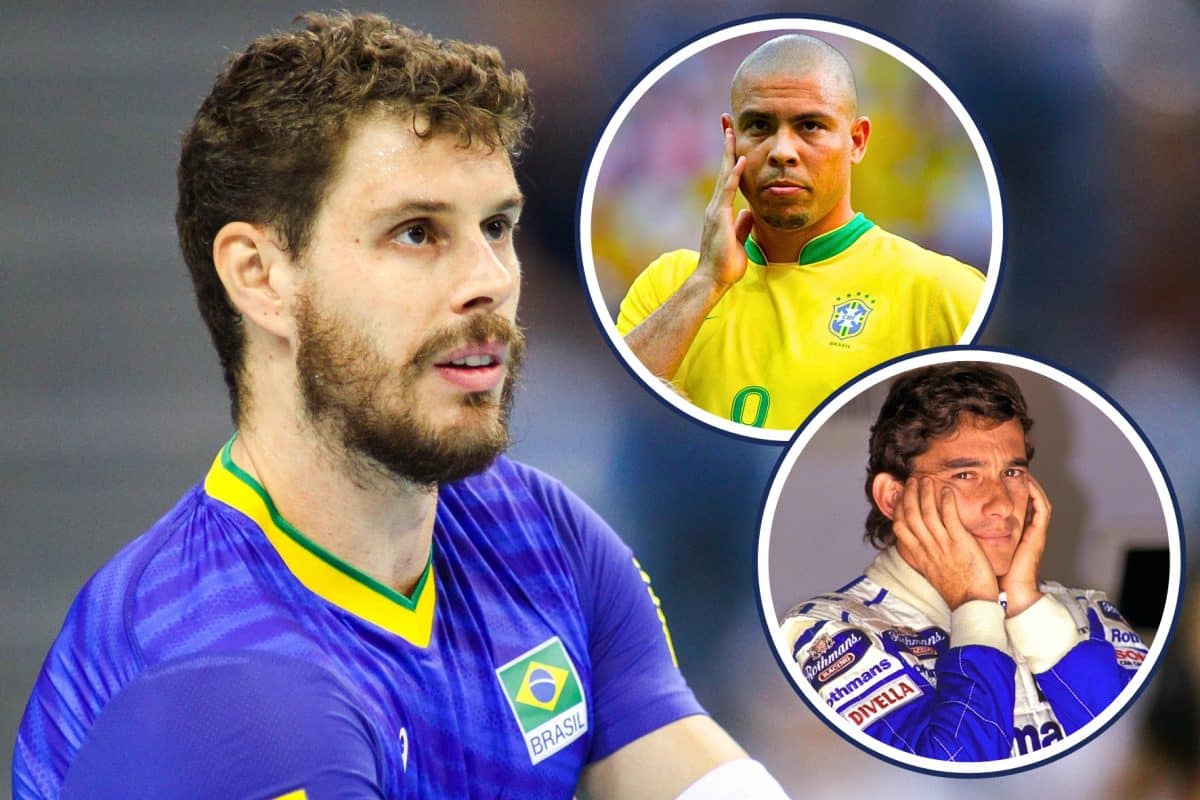 Nem Senna, nem Ronaldo! Bruninho revela primeiro ídolo no esporte e que nunca jogou vôlei