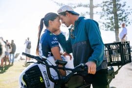 João Chianca e Luana Silva desabafam após eliminações em Jeffreys Bay