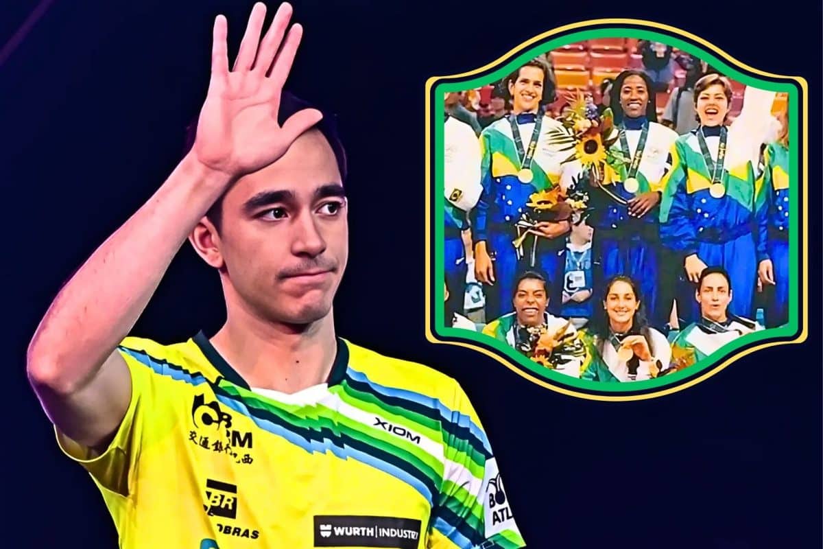 Lenda do vôlei brasileiro se revolta com proibição de Hugo Calderano entrar nos EUA