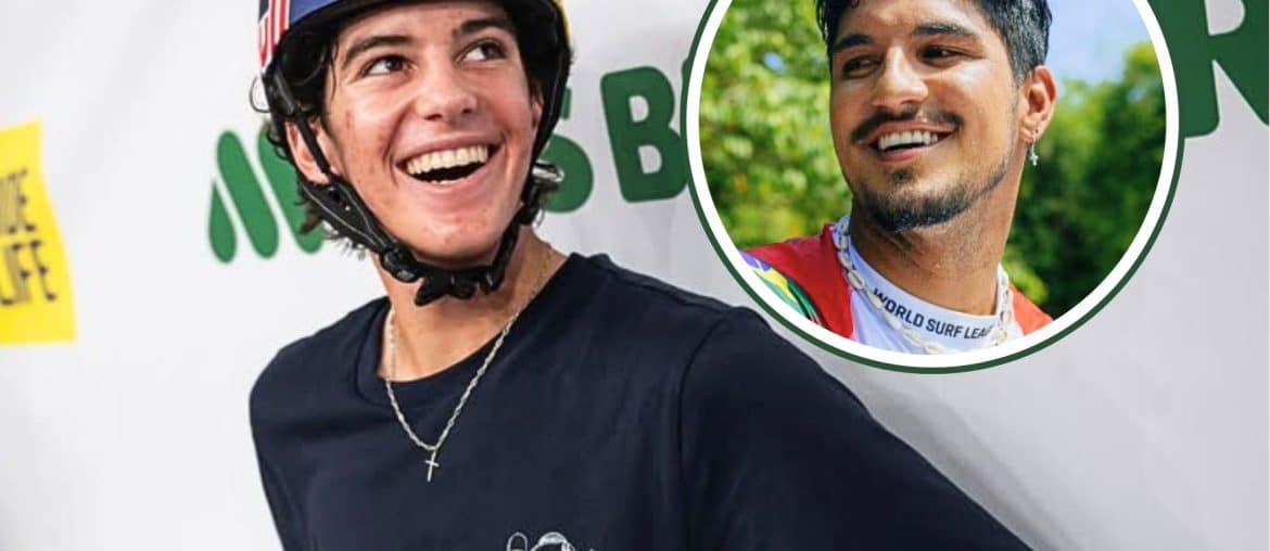 Medalhista do skate e f&atilde; de Medina, Gui Khury j&aacute; cogitou competir no surf, mas revela problema