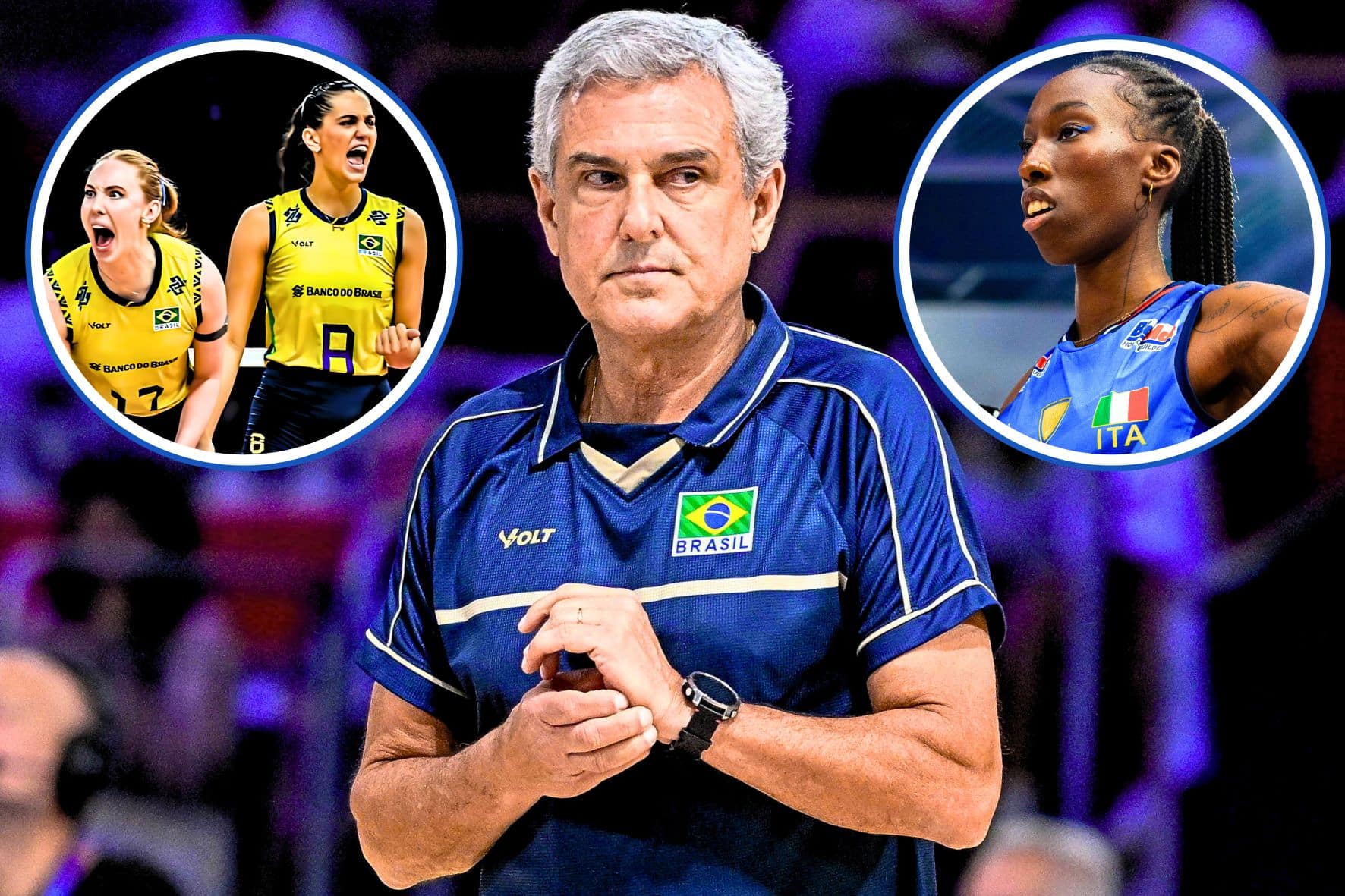 Egonu põe medo no Brasil? Zé Roberto tem a melhor dupla da VNL 2025 para frear a Itália