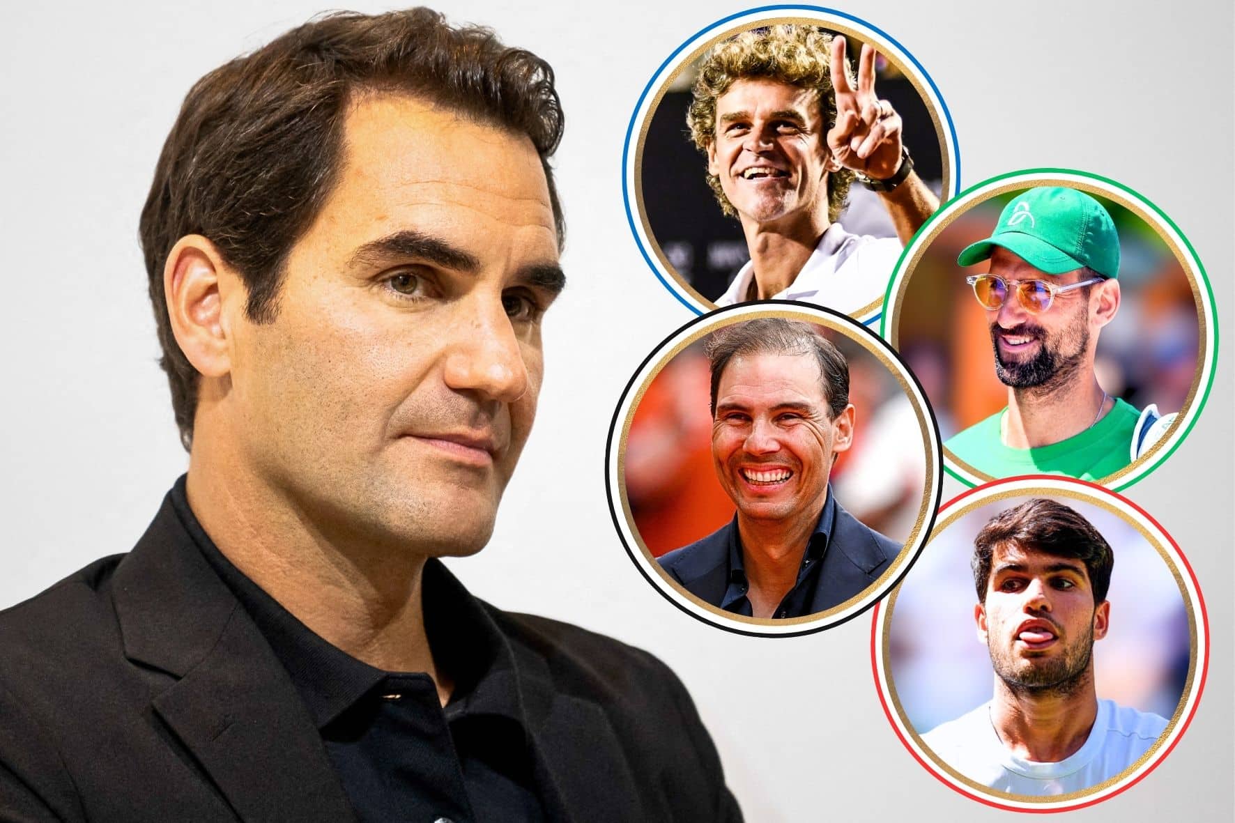 Nem Roger Federer conseguiu! O feito no tênis que só Djokovic, Nadal, Guga e Alcaraz alcançaram