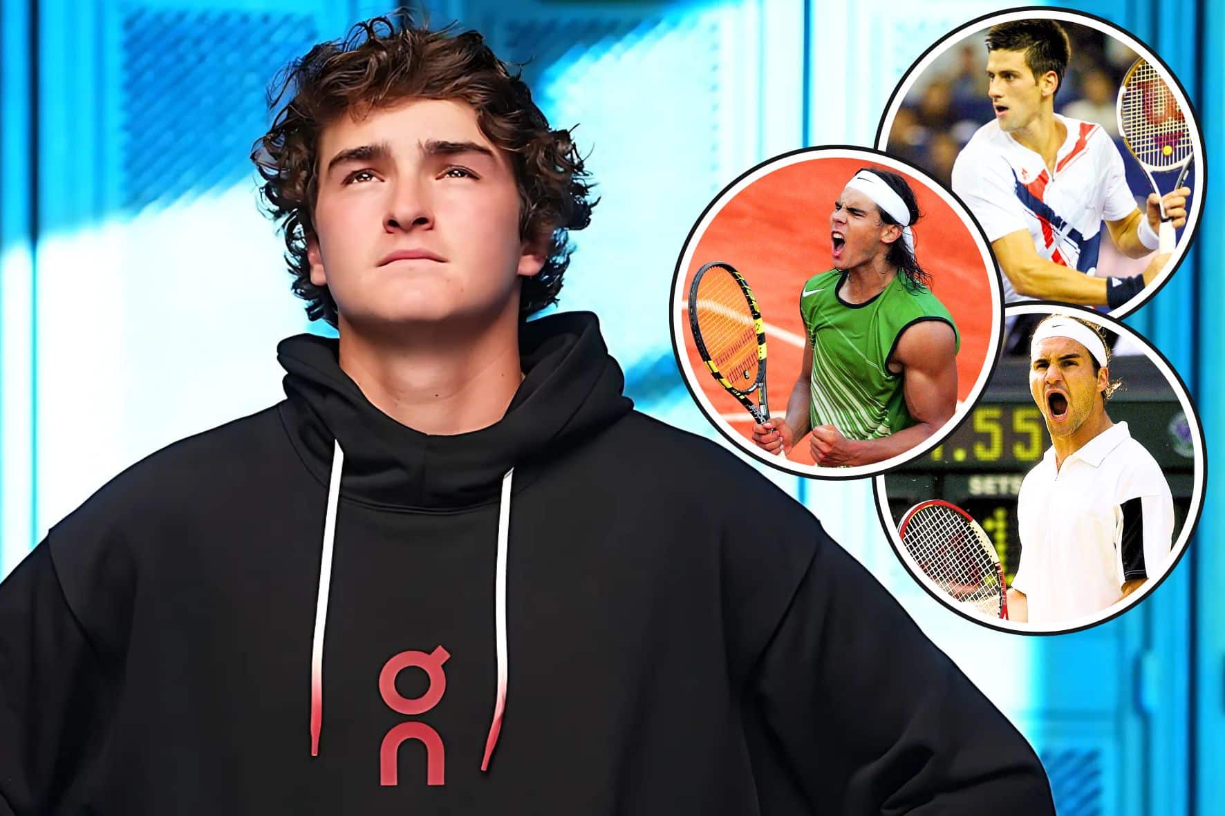 Ex-top 30 protege João Fonseca de críticas: “Federer, Nadal e Djokovic não nasceram campeões”