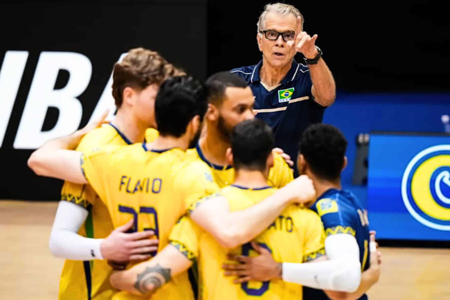 Bernardinho ‘corta’ destaques do Brasil e define convocados para enfrentar a Turquia na VNL