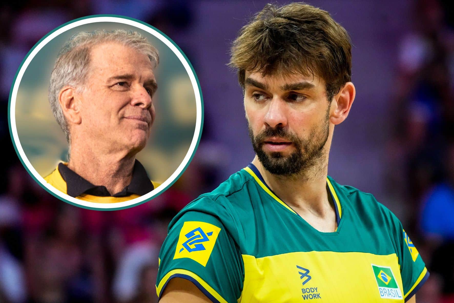 Bernardinho encontra novo Lucão e suas estatísticas na VNL 2025 são impressionantes