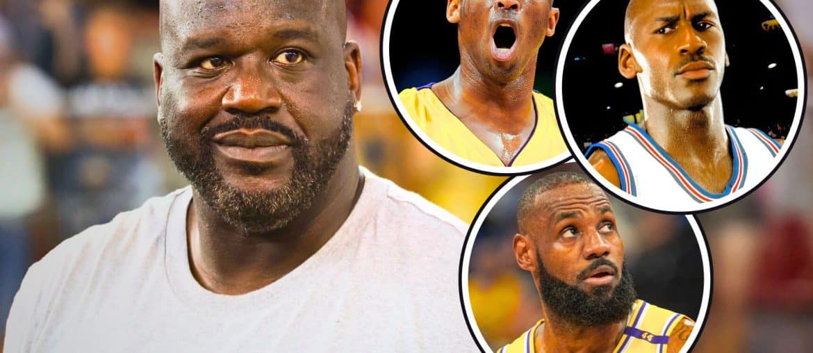 (V&iacute;deo) Shaquille O&rsquo;Neal elege seus 10 maiores jogadores da hist&oacute;ria da NBA