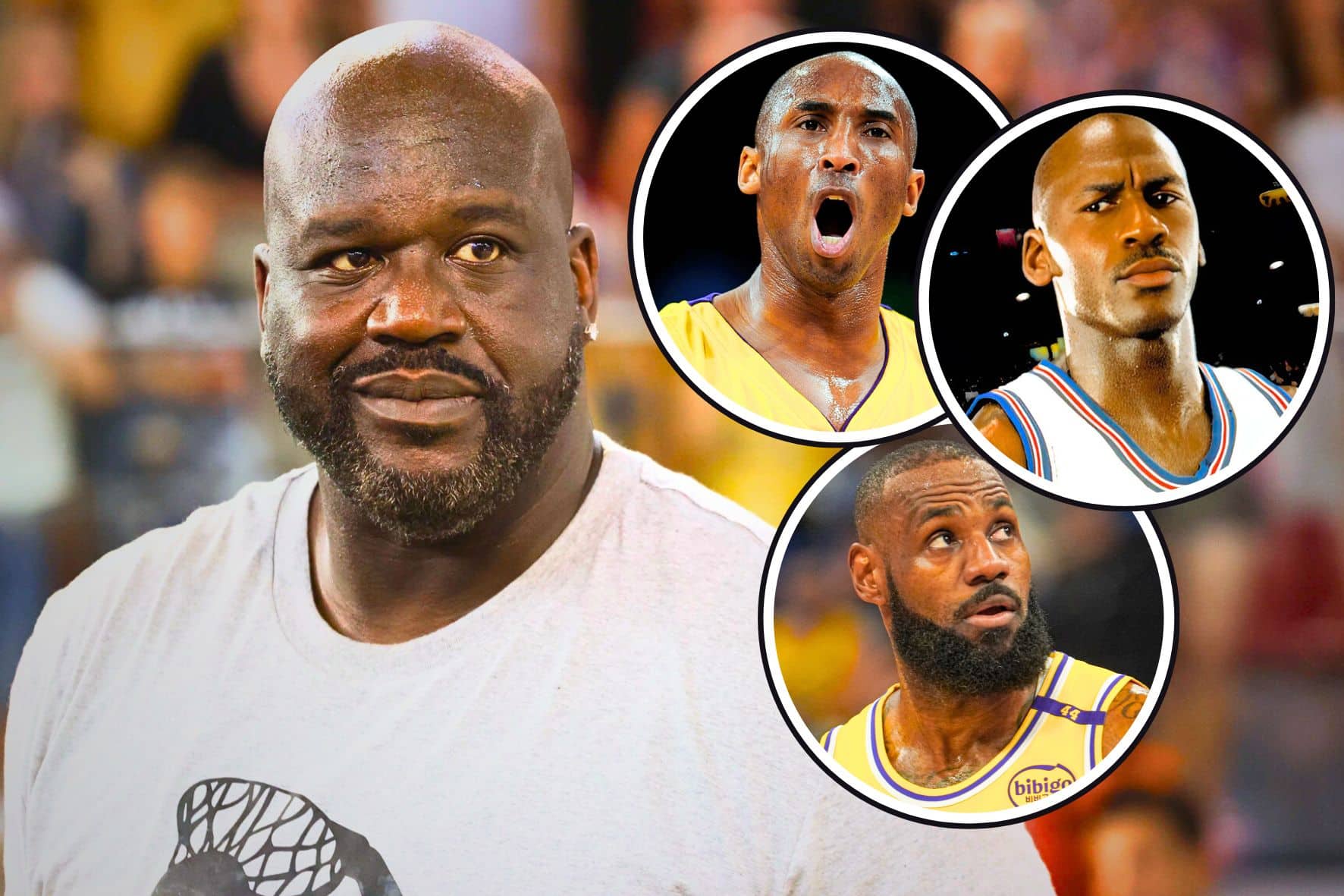(Vídeo) Shaquille O’Neal elege seus 10 maiores jogadores da história da NBA