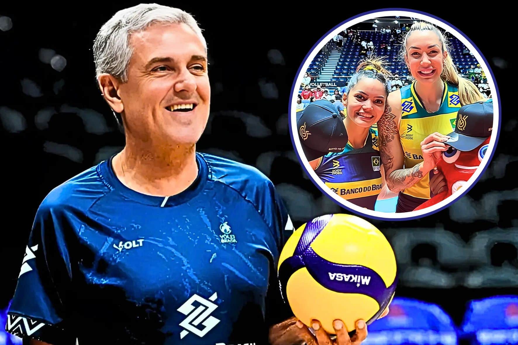 REFORÇO DE PESO! Zé Roberto terá retorno de medalhista olímpica no Mundial da Tailândia 2025