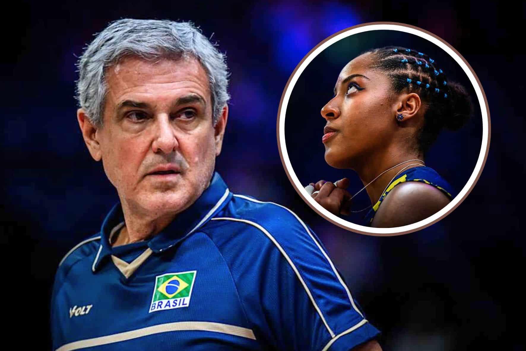 Zé Roberto define substituta de Ana Cristina para o jogo contra a Polônia na VNL