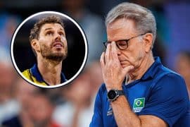 Bernardinho sobre livro de Bruninho: “Para não chorar, parava de ler” Bernardinho sobre livro de Bruninho: “Para não chorar, parava de ler”