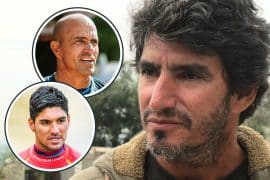 “Calado é um poeta”, Charlão relembra magoa com Kelly Slater em polêmica com Medina