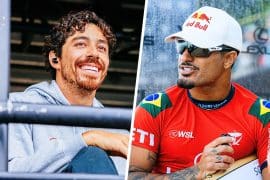 Com Yago Dora e Italo Ferreira, Brasil repete marca de todas as edições do WSL Finals