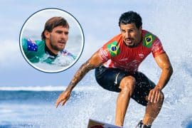 Duelo Italo Ferreira x Jack Robinson esconde um ponto decisivo a favor do brasileiro Duelo Italo Ferreira x Jack Robinson esconde um ponto decisivo a favor do brasileiro