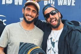 “Era feio”, Pedro Scooby e Lucas Chumbo superam lesão e são campeões nas ondas gigantes