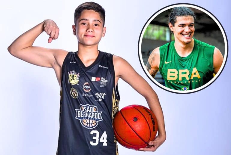 Gui Santos inspira Nicolas Kuroiwa, que sonha com NBA ap&oacute;s superar duas cirurgias no cora&ccedil;&atilde;o