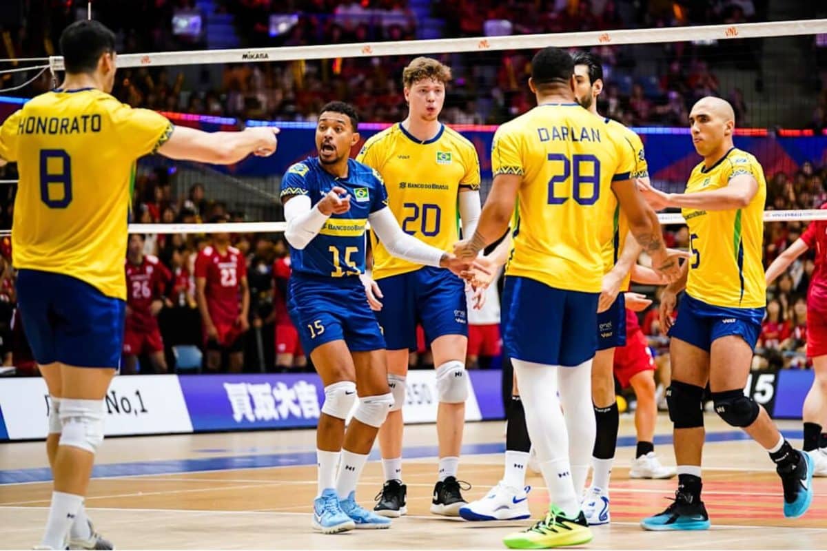 Quanto a Seleção Brasileira ganhou em dinheiro com a medalha de bronze da VNL 2025?