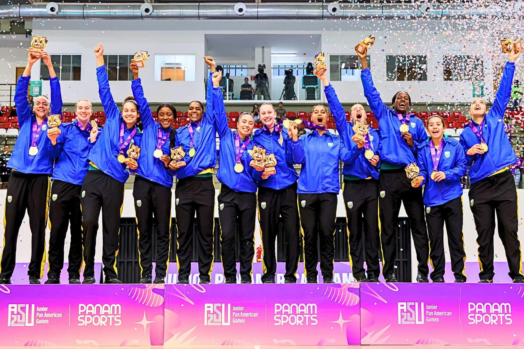 Seleção Brasileira Feminina é campeã do Pan-Americano Júnior 2025 e revela talentos para Zé Roberto