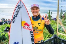 WSL Finals: australiana está a uma bateria do título mundial! Conheça todas as finalistas