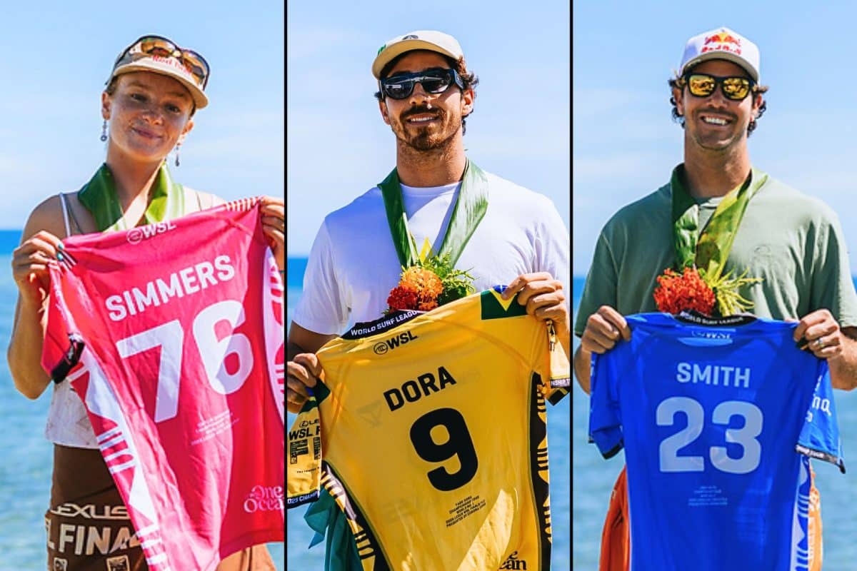 WSL Finals: os surfistas escolheram entre 10 milhões de dólares ou o título mundial