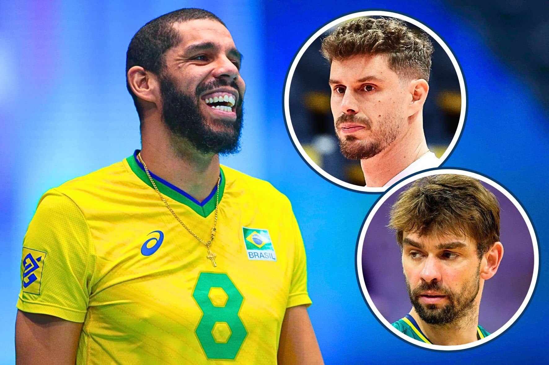 Nem Bruninho, nem Lucão! Wallace de Souza escolhe seu time dos sonhos do vôlei