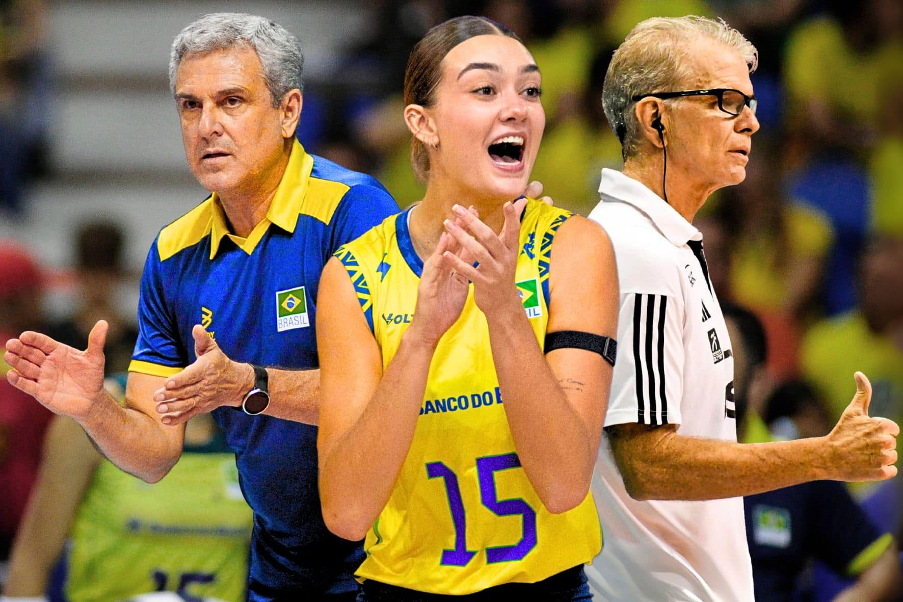 Treinada por Bernardinho e Zé Roberto! Próxima superestrela do Brasil é reserva de Gabi Guimarães na Seleção