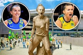 Tricampeã olímpica se derrete por Gabi Guimarães: “O Brasil precisa de uma estátua dela” Tricampeã olímpica se derrete por Gabi Guimarães: “O Brasil precisa de uma estátua dela”